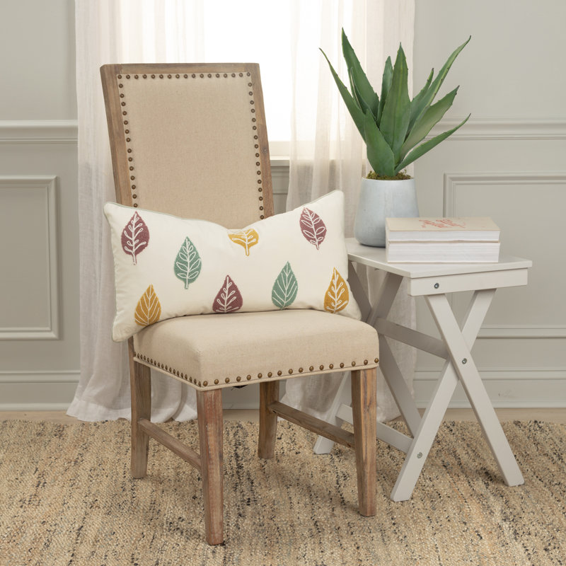 Housse et insert de coussin rectangulaire 100% coton