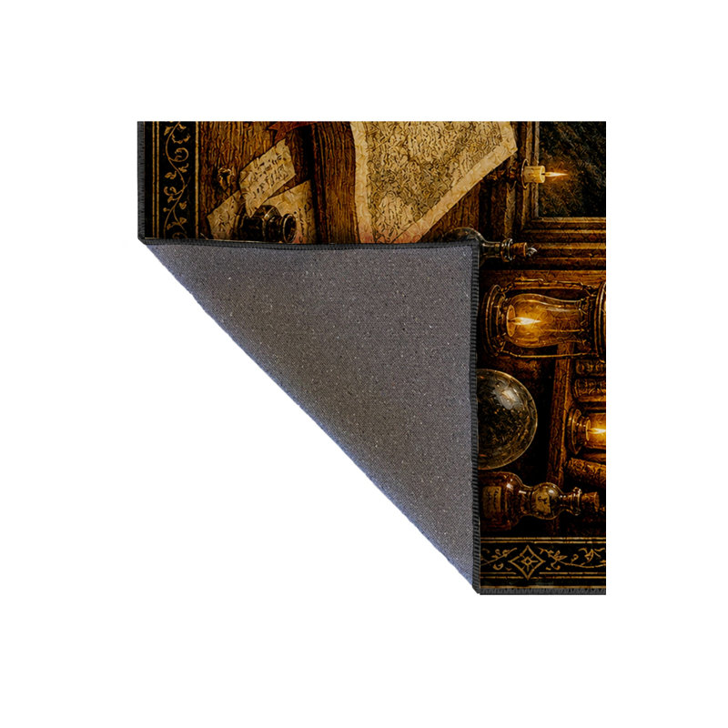 Tapis tissé à la crème Mosso, 4'11" x 9'10"