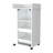 Willow Park Glass Door Bar Cart with Bottle Holder and Casters-217287741
