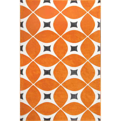 Eckert Geometric Hand Woven Area Rug