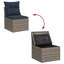 62cm Wide Patio Sofa with Cushions