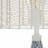 Flossie 24.75"H Blue and White Metal and Tan Rattan Table Lamp