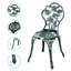 Congdon 2 - Person Patio Dining Set Umbrella Hole Included Round Table