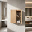 12" Bathroom Side Cabinet, 2-Soft Close Doors, Float Mounting Design, 12*2(KD-Packing)-1960513338
