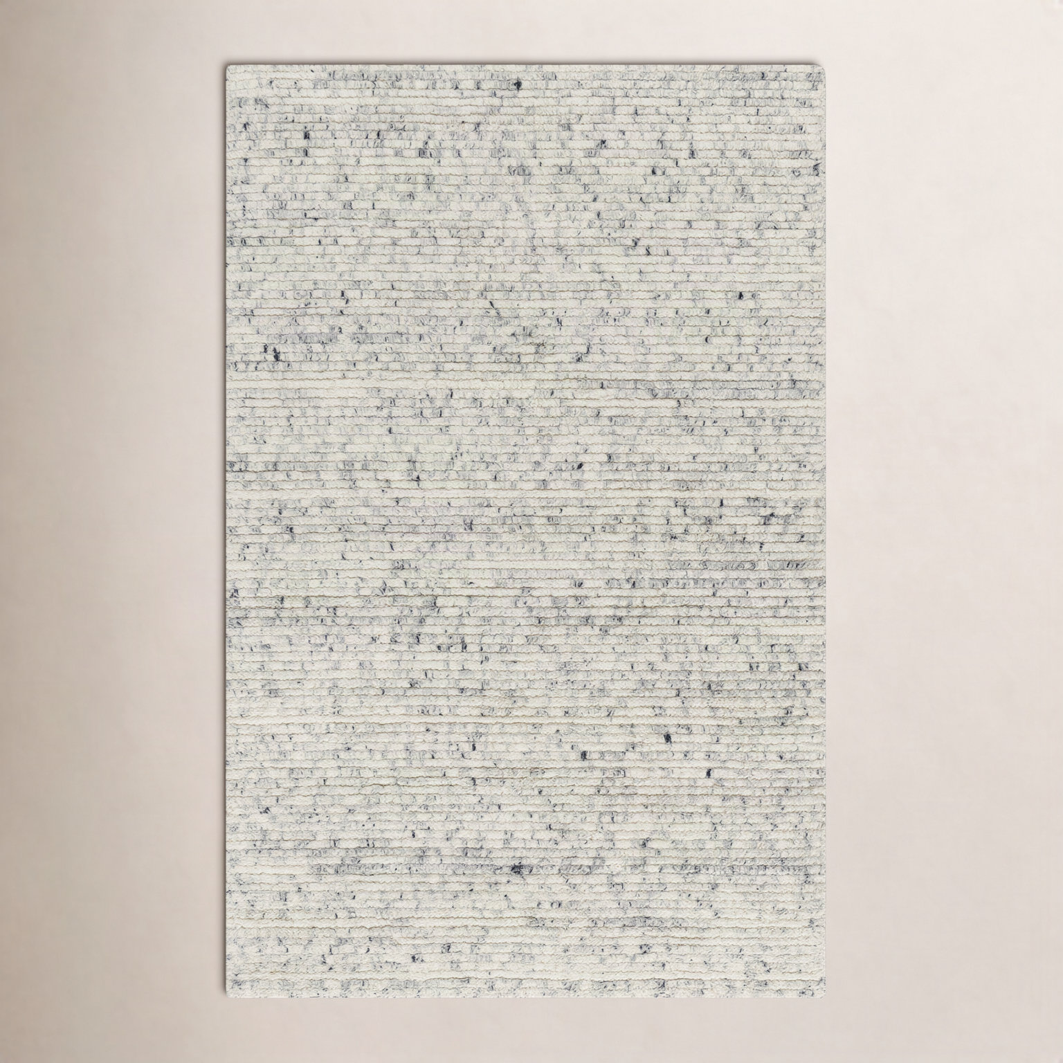 Morell Hand-Loomed Ash Wool Rug, Rectangle 10' x 14'