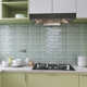 Kezma 3 in. x 12 in. Ceramic Subway Wall Tile