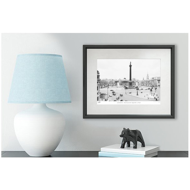 London, Trafalgar Square C1960 by Francis Frith - Single Picture Frame Print, 60cm H x 80cm W x 2.3cm D