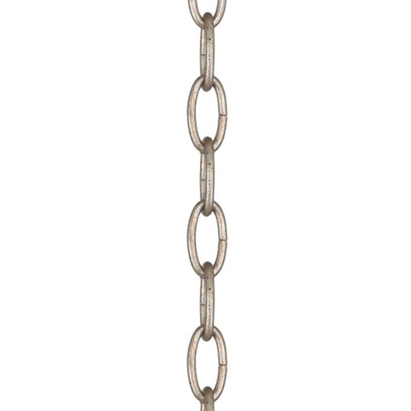 Arkell Heavy Duty Chain, Antique Silver Leaf
