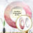Pink Horizon - Landscapes Mirror, Pink Round Unique Wall Mirror, Printed Metal Art-97182605