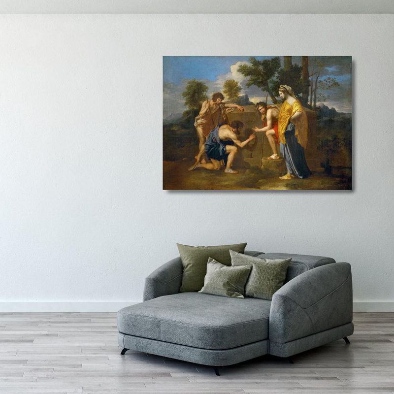 Et in Arcadia Ego', 28" H x 40" W