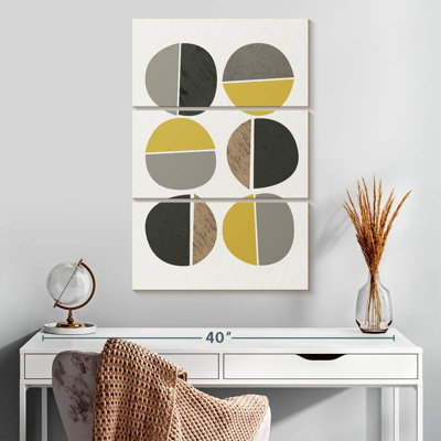 Avery Mid Century Abstract Circles II