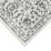 Tapis gris / ivoire Calam