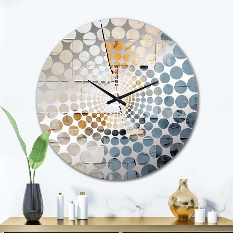 Kenesia - Horloge murale en pierre spirituelle, Grand