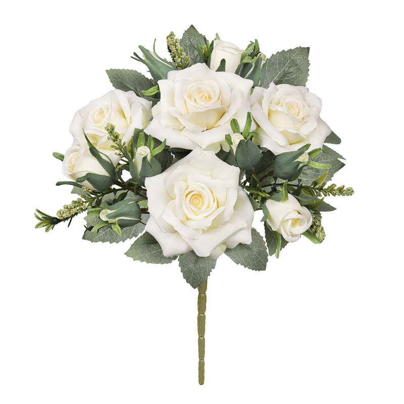 Bouquet de petites fleurs artificielles, Ivoire ivoire
