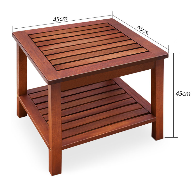 Davita Solid Wood End Table