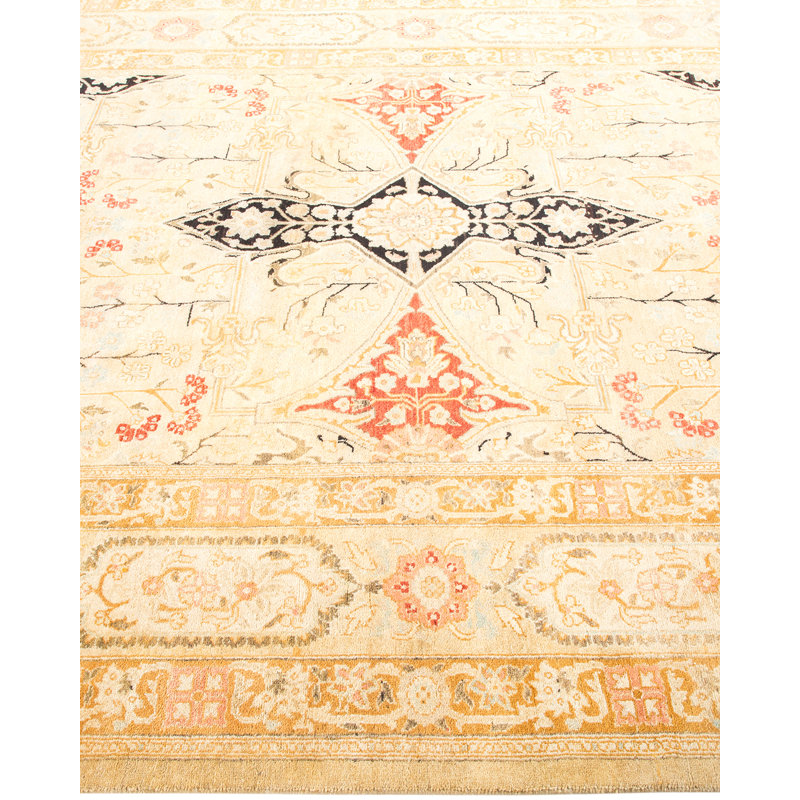 Classic One-of-a-Kind 6' 4" x 8' 6" Hand Knotted Area Rug