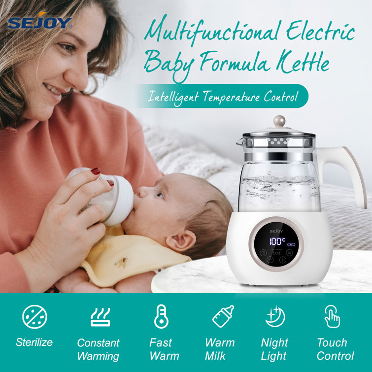 SEJOY Baby Bottle Warm Kettle Temperature Control Water Dispenser for  Making Formula & Reviews