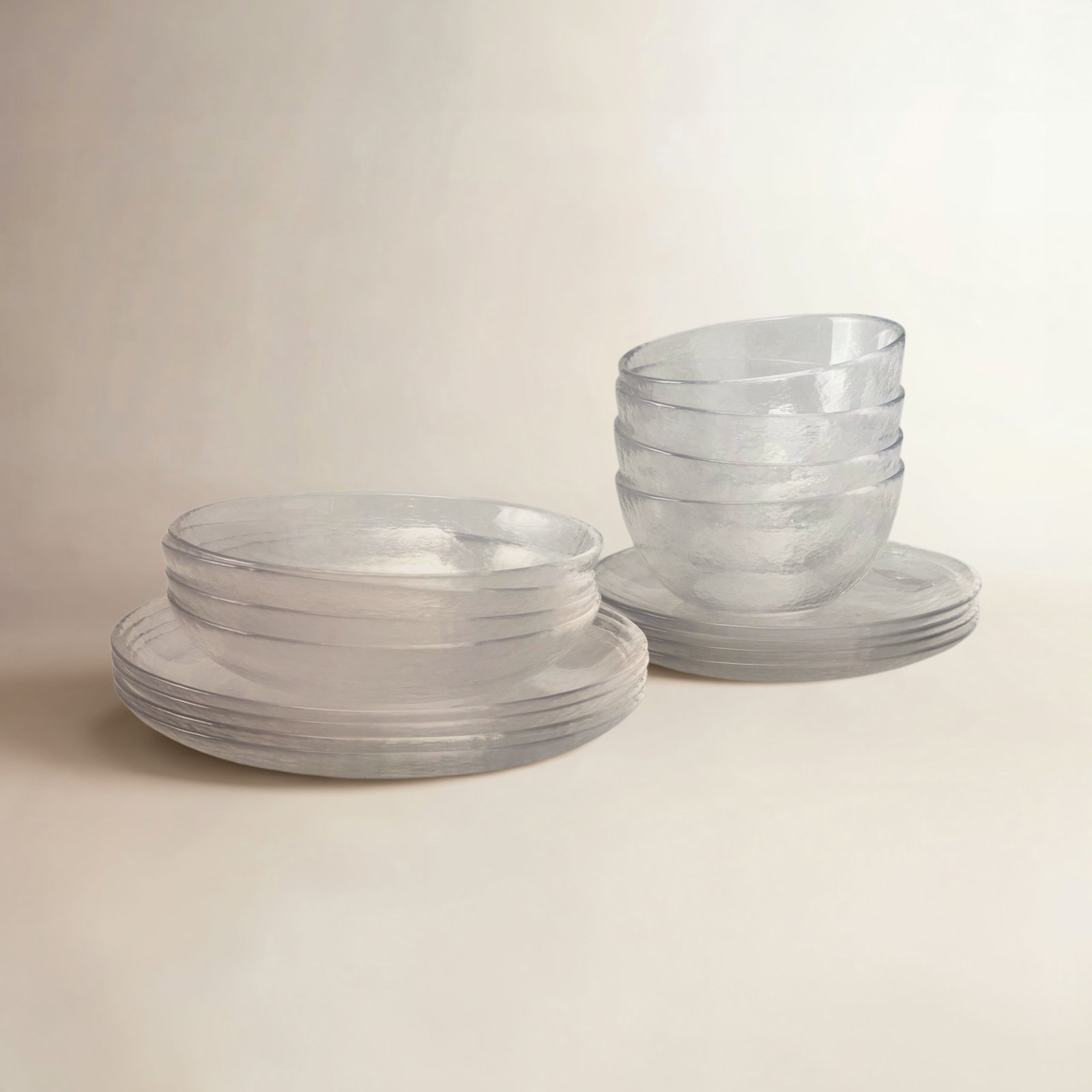 Los Cabos 8" Salad Plate, Clear