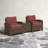 2 - Person Patio Conversation Set with Sunbrella® Cushions-1270459525-1218741798