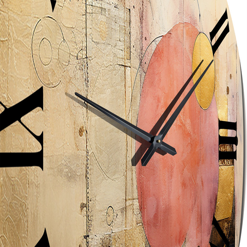 Horloge murale en métal Beyarmudu, Grand