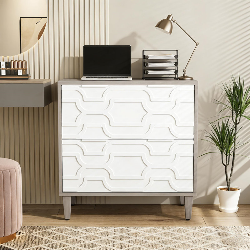 2-Drawer File Cabinet,Ample Storage Cabinet