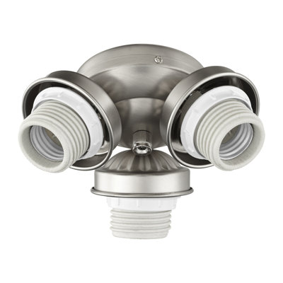 Ventilateur de plafond universel 3 lumières