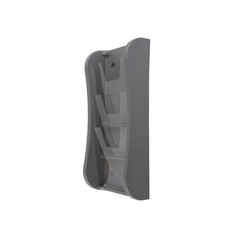 Porte-brochures mural prime, Gris