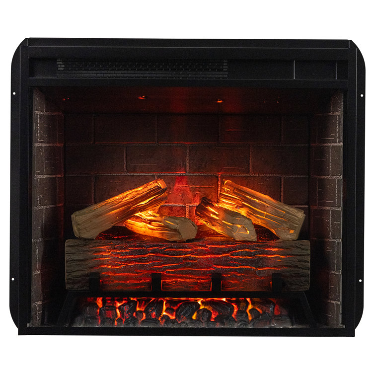 Uptown Infrared Electric Fireplace Insert Heater, Compatible with Alexa & Google Home, Multi-Flame Colours, Remote Control