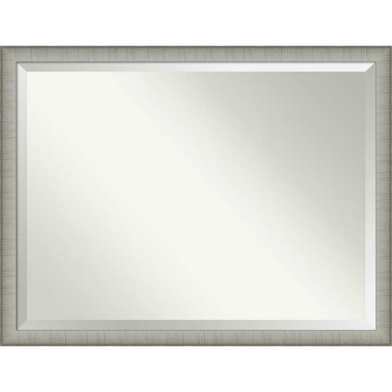 Jonnie Wall Mirror, 33" x 43", Nickel