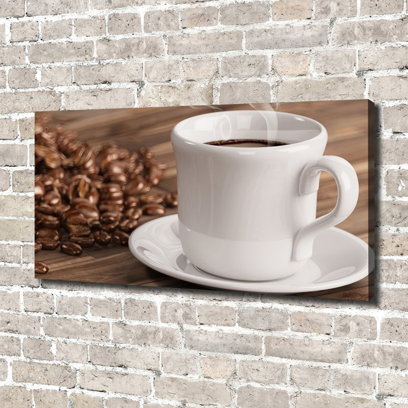 Cup Of Coffee - No Frame Print on Canvas