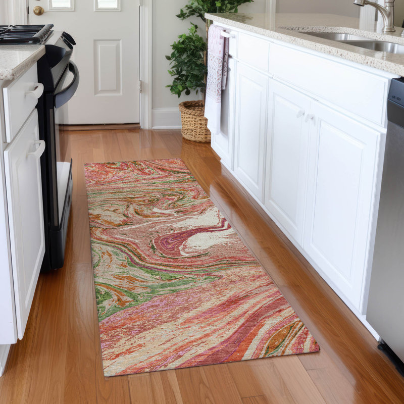 Tapis de qualité supérieure lavable à la machine Cossette AMF1061, Tapis de couloir 2 pi 3 po x 7 pi 6 po