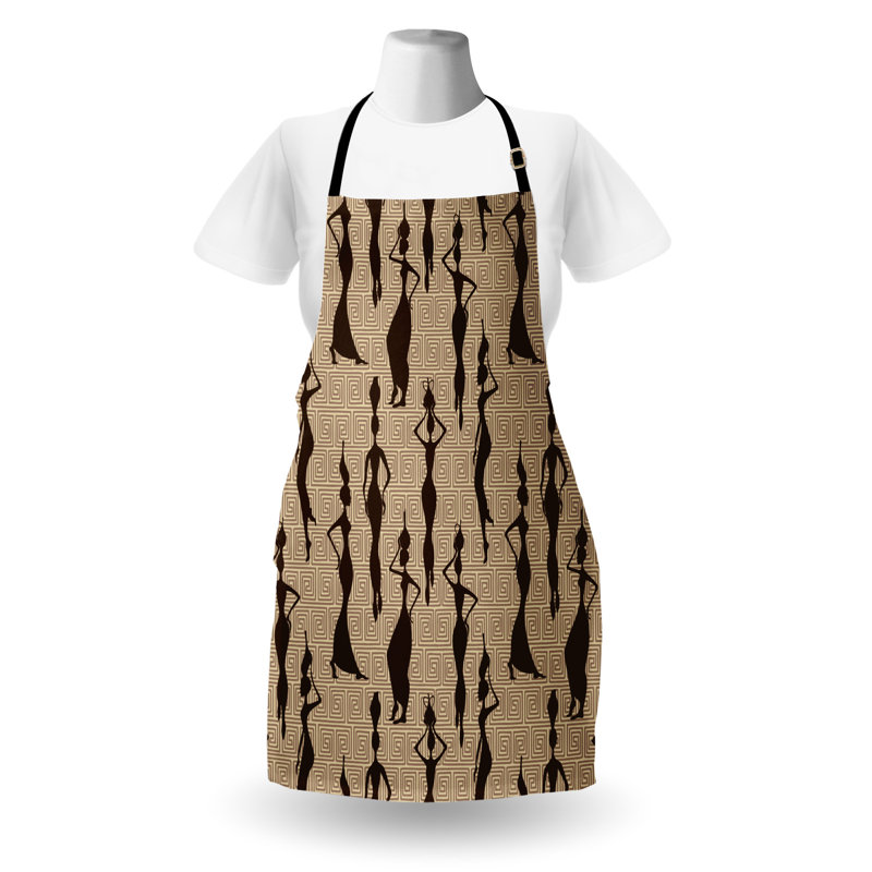 No Pattern Bib Apron