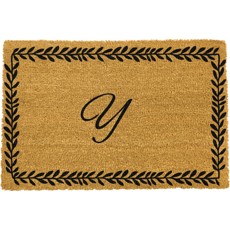 Branum Non-Slip No Pattern Doormat, Y