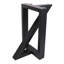 Pied de table en acier Rangely