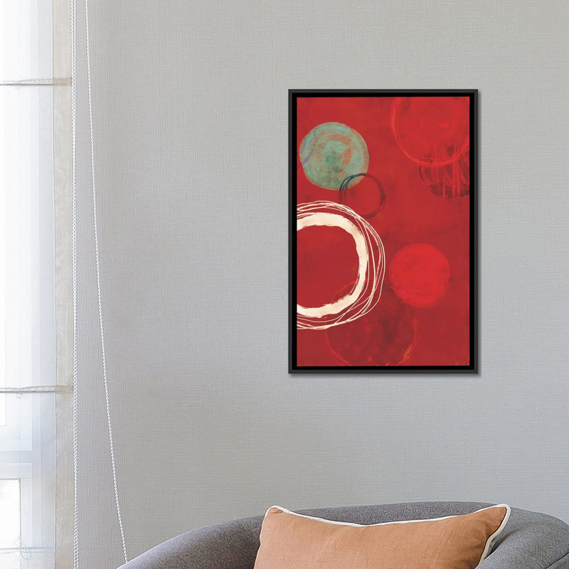 «At The Center Of It All» par Tracie Andrews, impression sur toile tendue, H 26 po x l 18 po x P 1,5 po, Pas de tapis