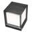 16" Square Cubism Pier Mount