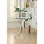 Table d'appoint Claudia Chrome