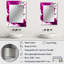 Ancient Mystery In Viva Magenta II - Pink Modern Wall Mirror-31580925