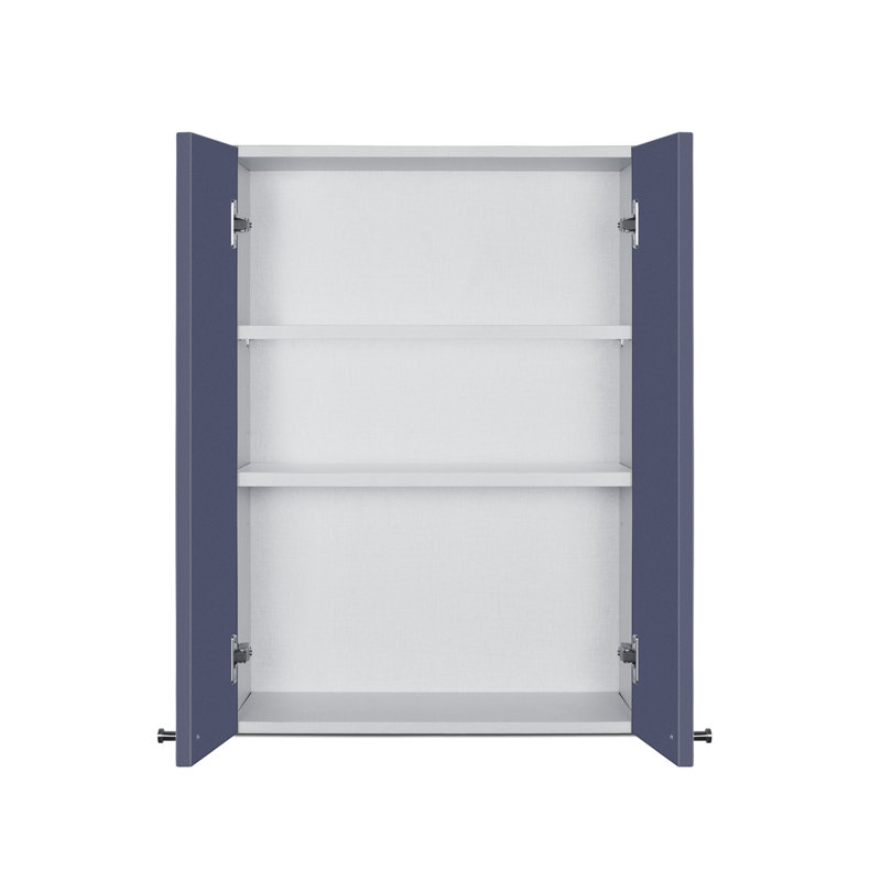 Summit Appliance Fully Assembled  24" W x 30" H Wall Cabinet, 30" H x 24" W x 12.75" D, Blue