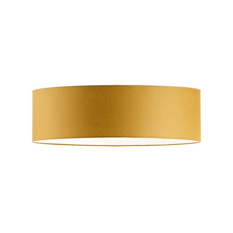 Audrionna Flush Mount, Mustard, 15cm H x 30cm W x 30cm D
