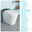 Toilette intelligente avec bidet intégré