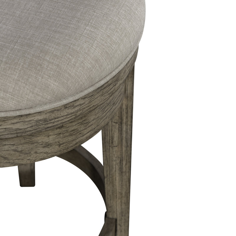 Arroyo Console Table & 3 Upholstered Stools Set