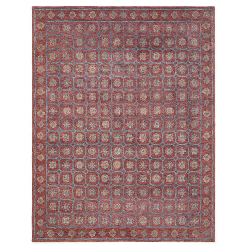 Hand Tufted Wool Echo Rug, Rectangle 7'9" x 9'9"
