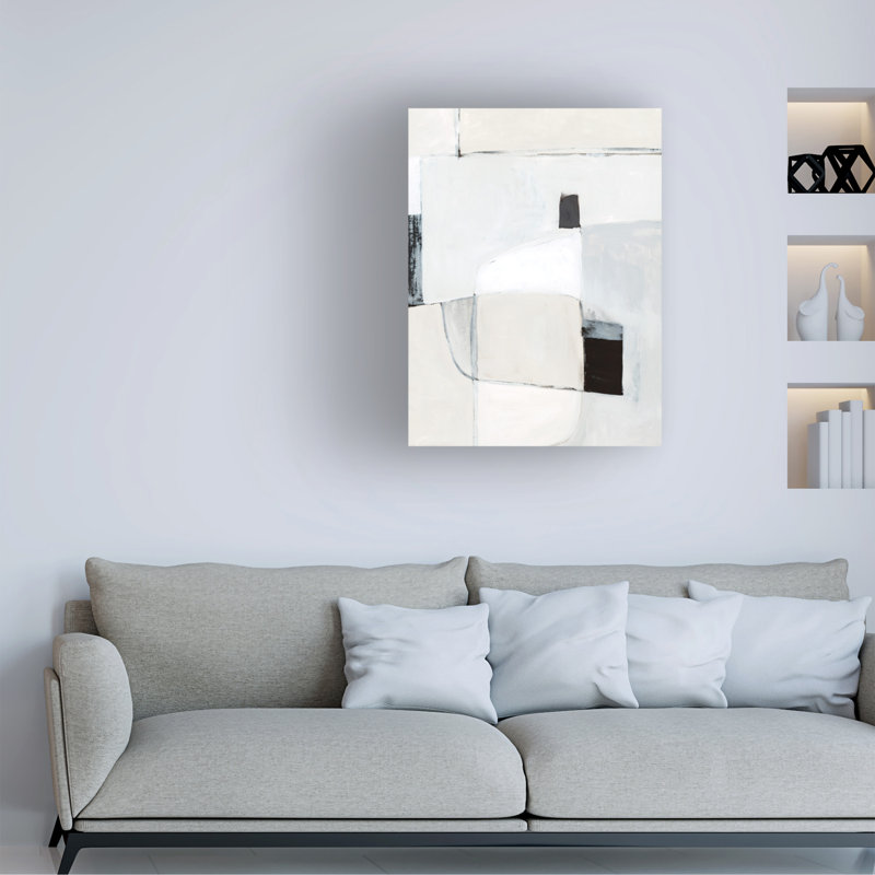 Art sur toile Victoria Barnes «Soft Spoken II», H 19 po x l 14 po x P 2 po