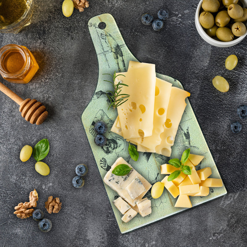 Planche à découper en verre trempé Ambesonne
