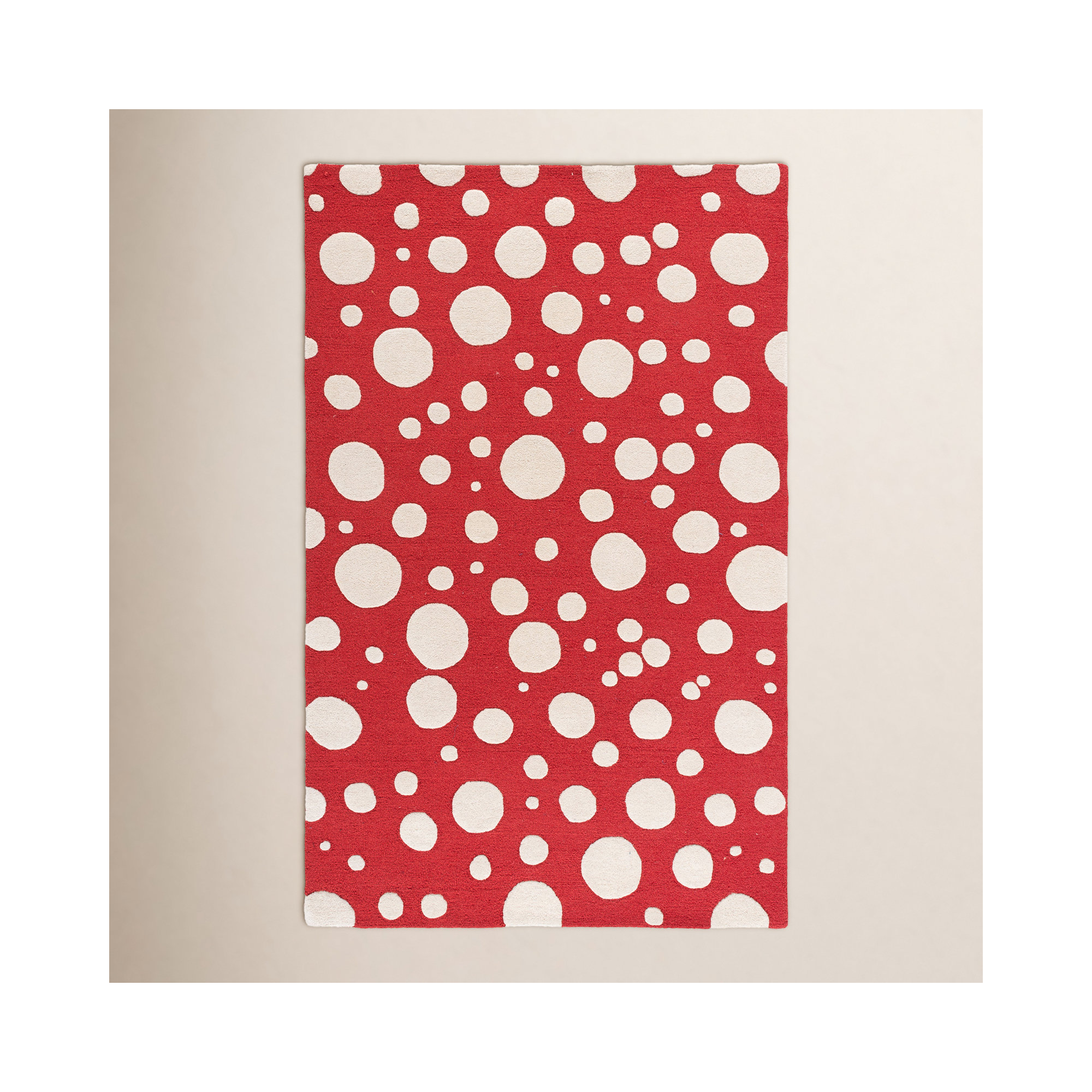 Camey Handmade Wool Rug, Rectangle 6' x 9'