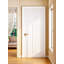 Porte intérieure à dalle standard en bois massif 30 po x H 80 po-116653911