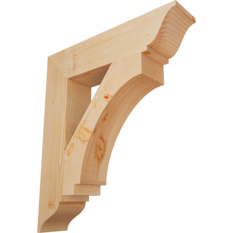 Support impérial traditionnel, H 32 po x l 5,5 po x P 28 po, Douglas (lisse)