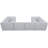 Arens Upholstered U-Shaped Sectional Reversible-492255973