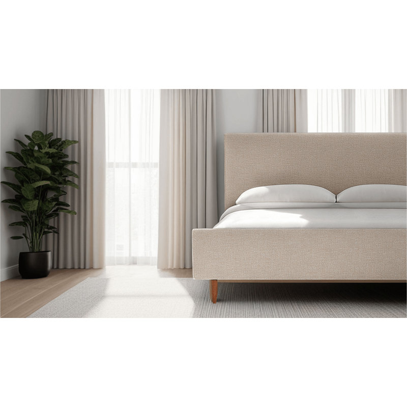 Skinny Fat Bed, Performance Weave - Natural, California King